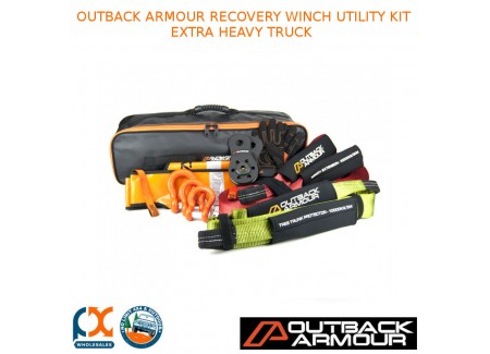 Outback Armour Recovery Winch Utility Kit Extra Heavy Truck 